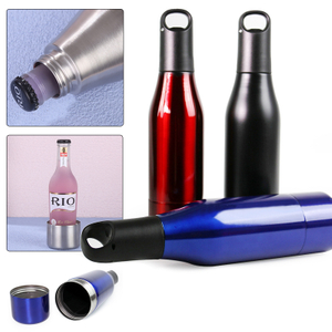 Commercio all'ingrosso di refrigeratori per lattine di birra isolati a doppia parete in acciaio inossidabile