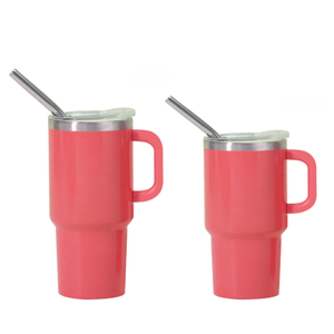 Tazze da caffè isolate personalizzate in acciaio inossidabile termico 