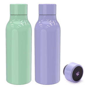 Display a temperatura in acciaio inossidabile bottiglia thermos isolata