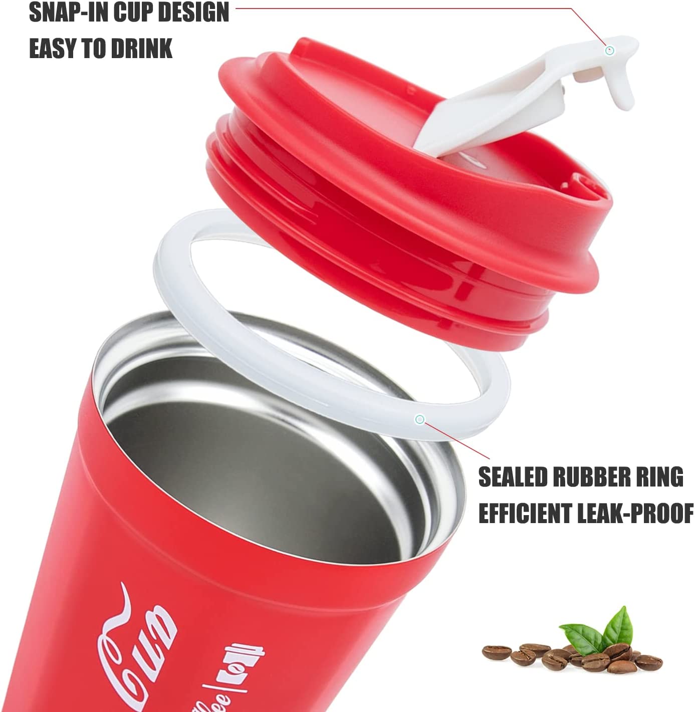 Palestra mantieni il distributore a tazza isolato personalizzato in acciaio inossidabile caldo