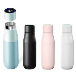 Thermos da viaggio intelligente per bottiglia d'acqua in acciaio inossidabile da 450 ml