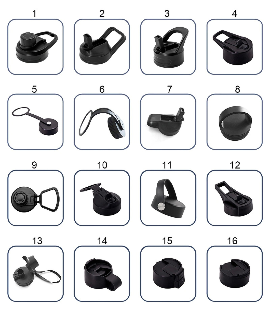 Bottiglia d'acqua isolata in metallo personalizzato di regalo personalizzato fai -da -te 