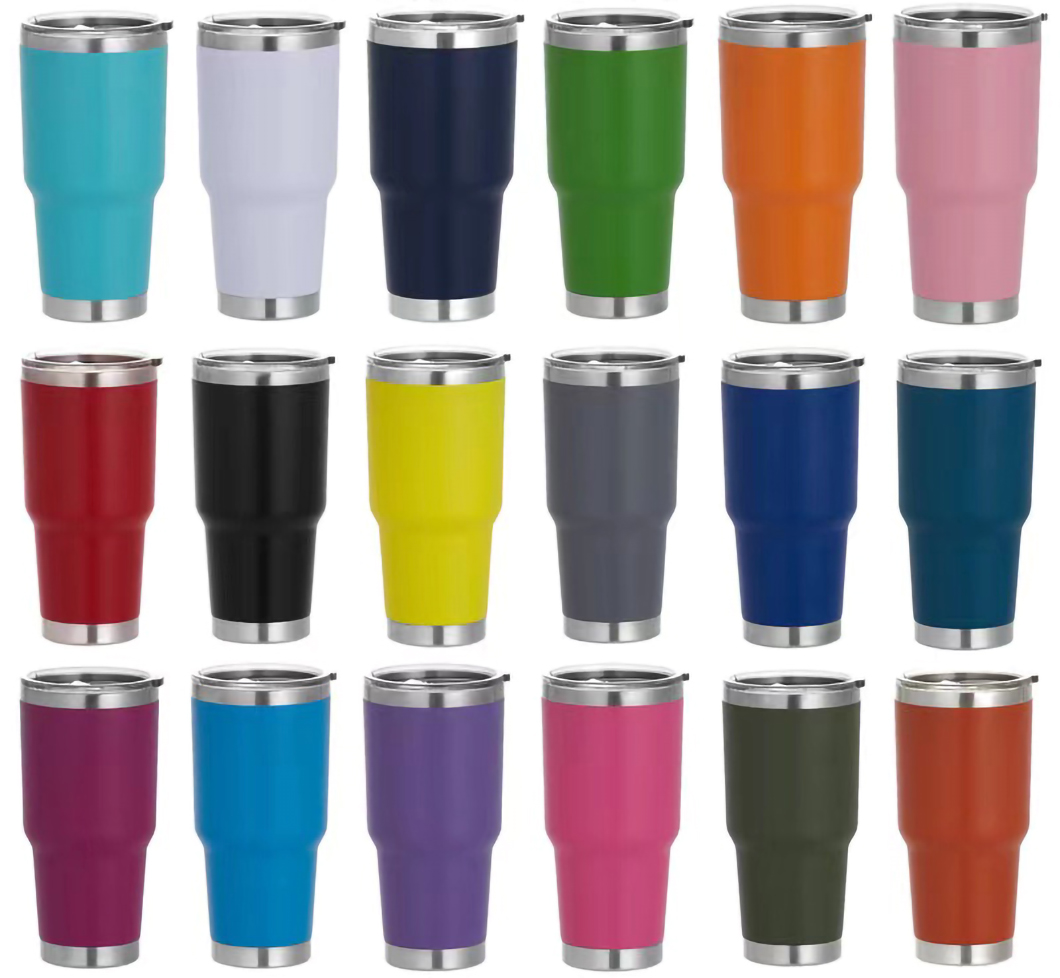 Tazze di bicchiere per auto isolate termici con produttore di coperchio 