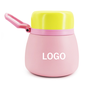 Fuccia in bocca in acciaio inossidabile pranzo thermos factory