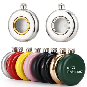 Fiaschetta sfusa in acciaio inossidabile per Groomsman con rum e whisky