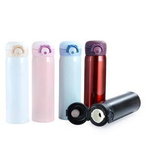 Bottiglia da viaggio con tazza thermos da caffè in acciaio inossidabile con logo personalizzato