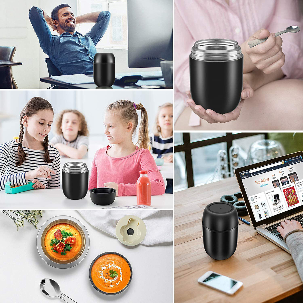 Produttore di barattoli per bambini isolati in acciaio inossidabile 