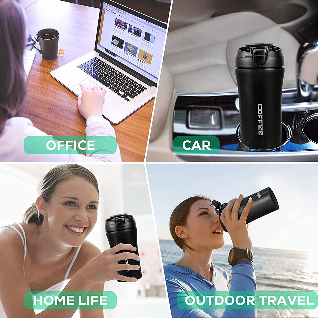 Tazze da caff&egrave; in bottiglia d'acqua in acciaio inossidabile all'ingrosso 