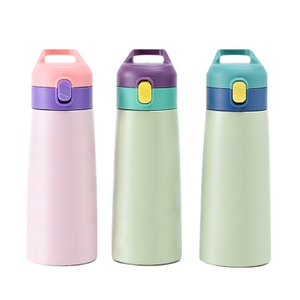 Termos in acciaio inossidabile isolato con fabbrica di paglia 