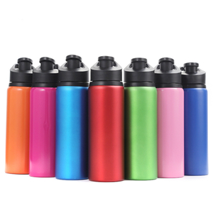 Bottiglia d'acqua sportiva in acciaio inossidabile Tazza robusta a strato singolo