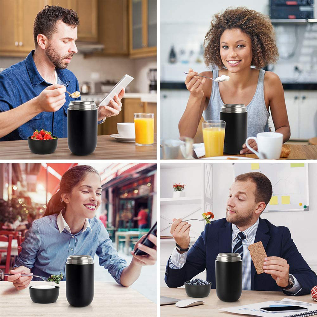 Produttore di barattoli per bambini isolati in acciaio inossidabile produttore di alimenti in acciaio inossidabile isolato per bambini produttore di alimenti per alimenti 
